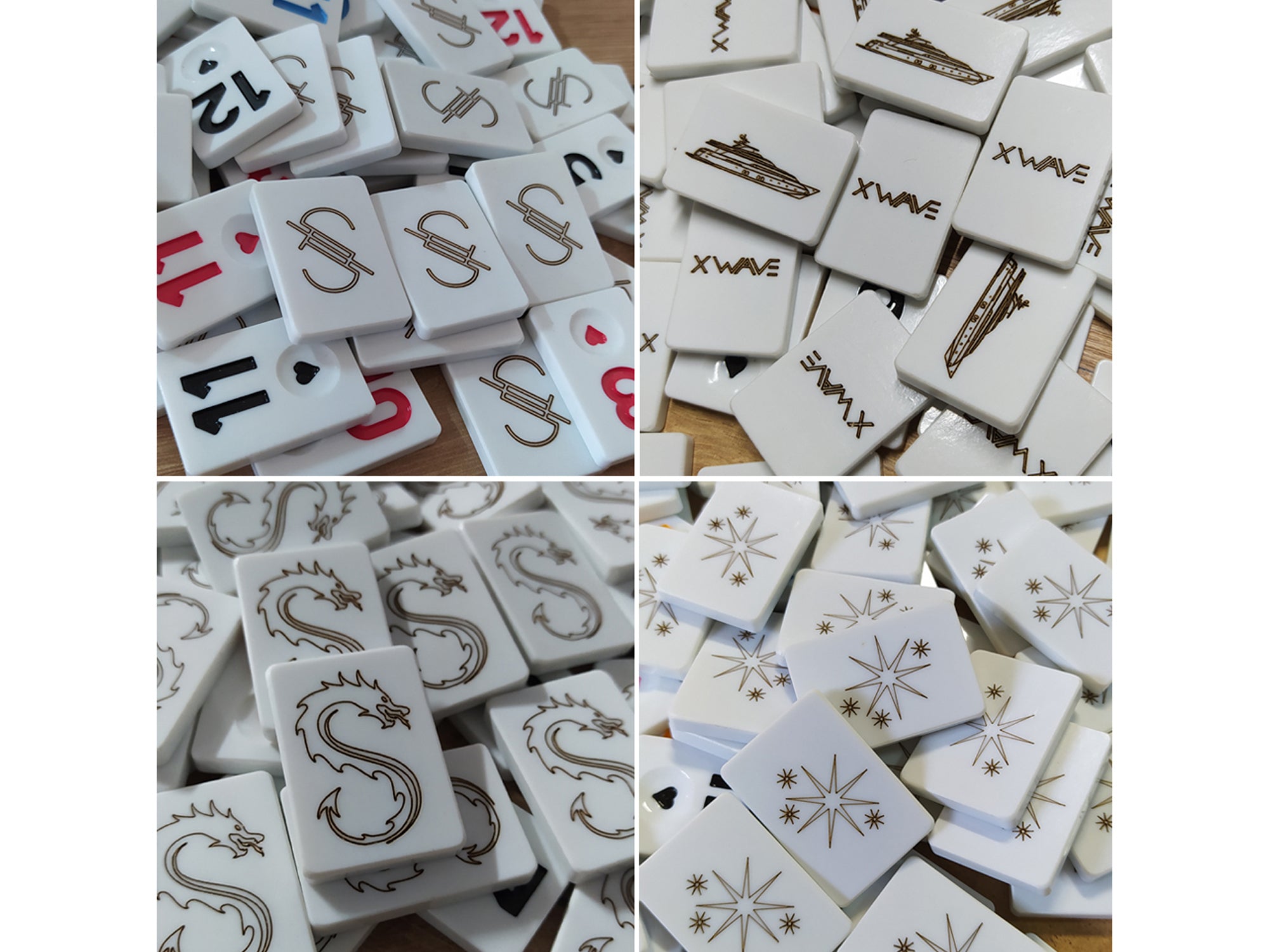 Unique Rummy Designs Personalized Rummy Cube Tiles - Rummikub Game Tiles – Antochia Crafts